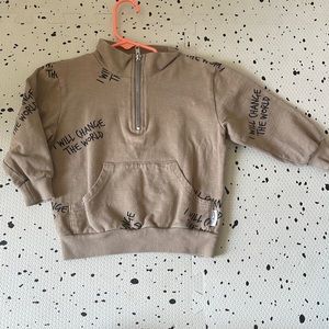 Toddler sweatshirt - I will change the world